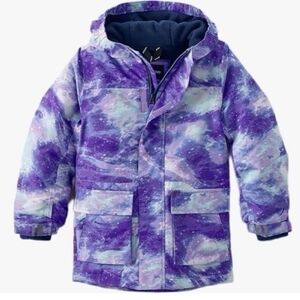 Lands' End Ultraviolet Girls Squall Parka Size 14-16